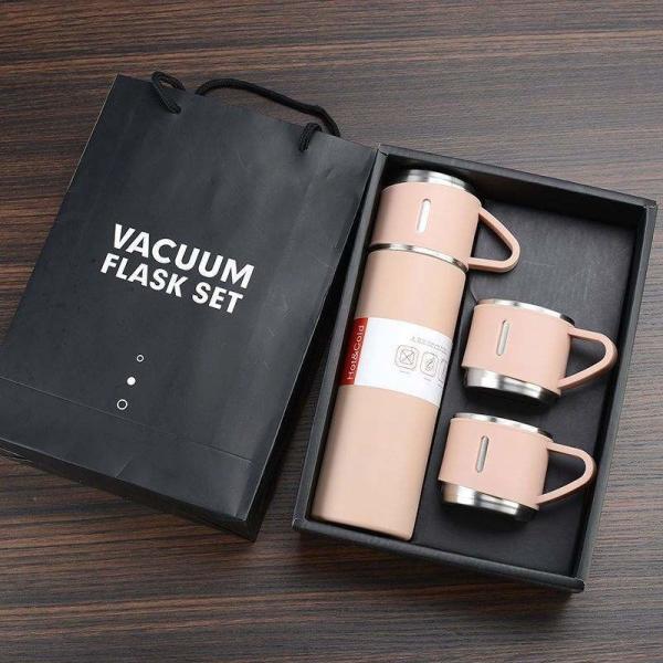 300g Capacity 500ml Double-Wall Stainless Steel Thermos Water Bottle for Custom Logo