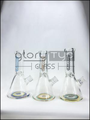 18.8mm Female Water Pipes Glass Bongs 10 Inches Borosilicate Glass Oil Pipe