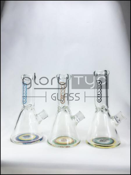 18.8mm Female Water Pipes Glass Bongs 10 Inches Borosilicate Glass Oil Pipe