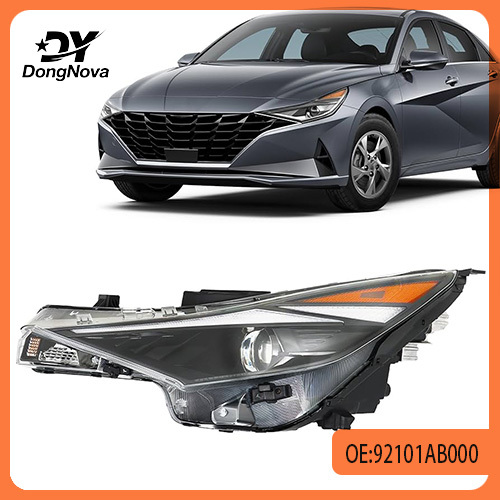 92101-AB000 92102-AB000 Led Halogen Headlights For Hyundai ELANTRA 2021-2022