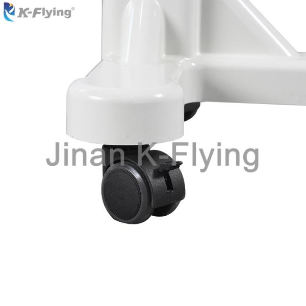 ABS Hospital Tools And Equipments Adjustable Movable Hospital Bedside Table