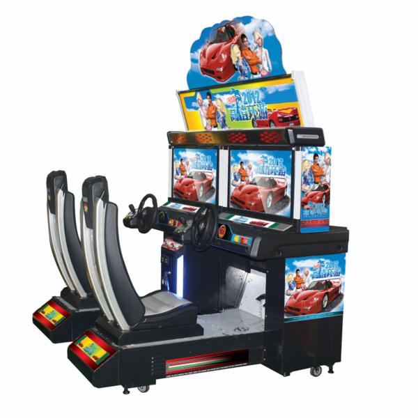 Plug Tipo US Plug Crianças Racing Amusement Game Machine com sistema operado por moeda