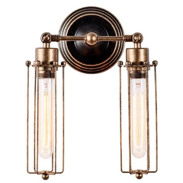 Corridor Staircase Restaurant Loft Bedroom Bedside Lamp Retro Industrial Iron Wall Light(WH-VR-144)
