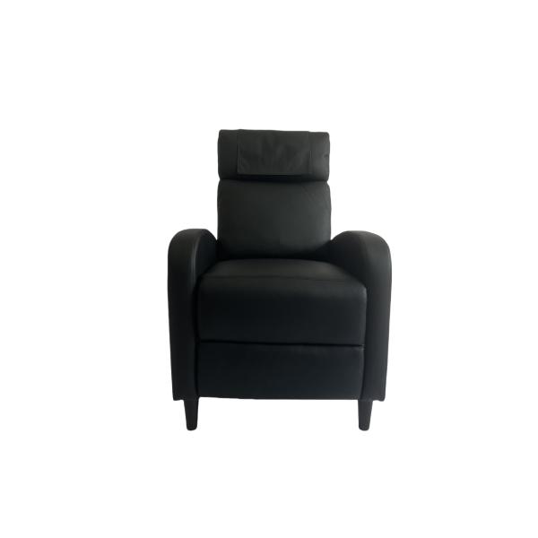 Recliner Chair PU Leather Recliner Sofa Home Theater Seating with Lumbar Support