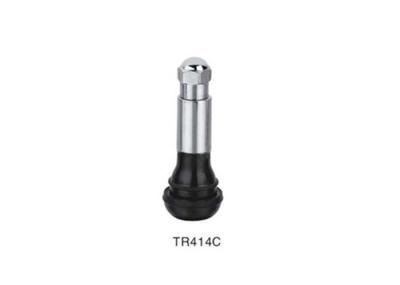 Aluminum Stem Rubber Tyre Valve Chrome Sleeve Made with EPDM TR414C