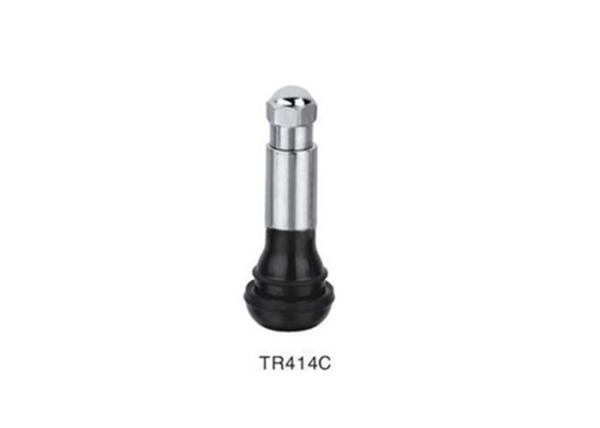Aluminum Stem Rubber Tyre Valve Chrome Sleeve Made with EPDM TR414C