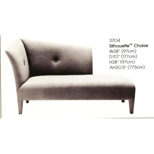 Modern Cream Leather Two Arm Chaise Lounge Stainless Steel For Hotel