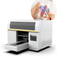 Máquina de impressão de garrafas híbridas A3 UV de aplicação múltipla para usos cilíndricos