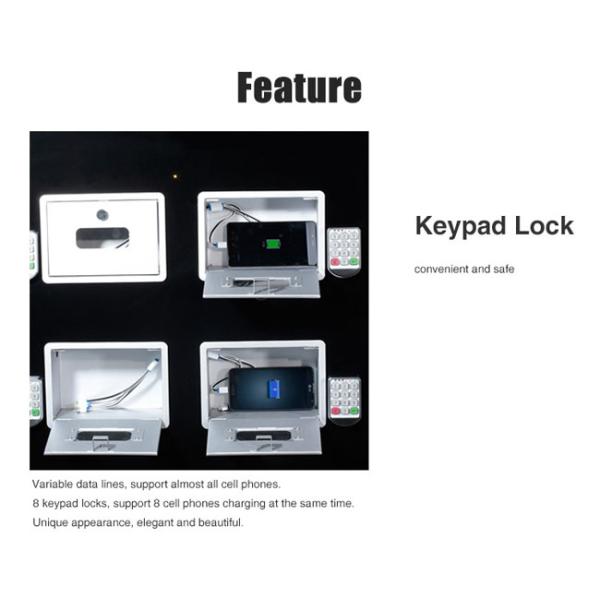 21.5 Inch Internal Standalone Media Player Mobile Phone Charging Station