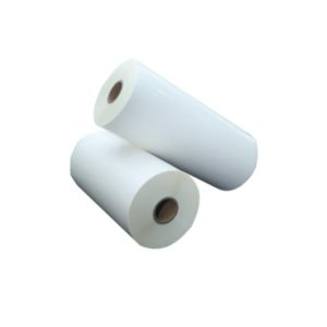 Rollo de película de acabado plano resistente a los rasguños BOPP/PET para