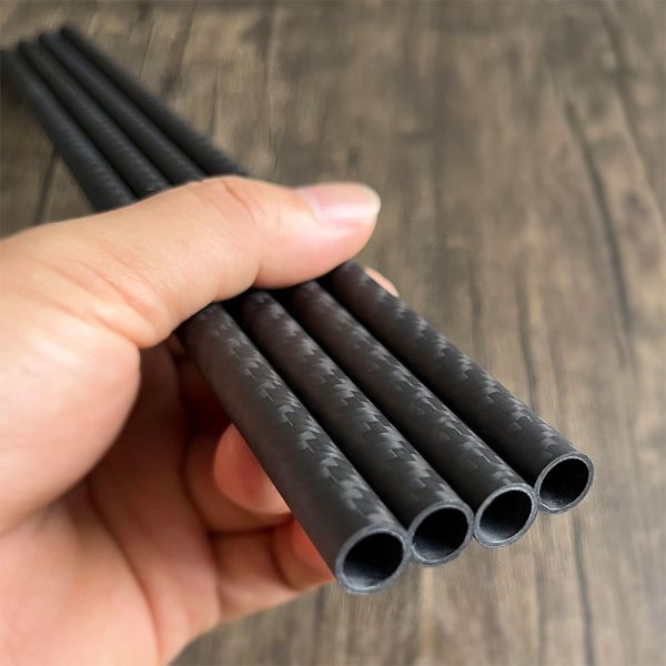 High Stiffness Lightweight 3K Carbon Fiber Pole - OEM 3K Carbon Fiber Pole Manufacturer CFRP Composite Rod