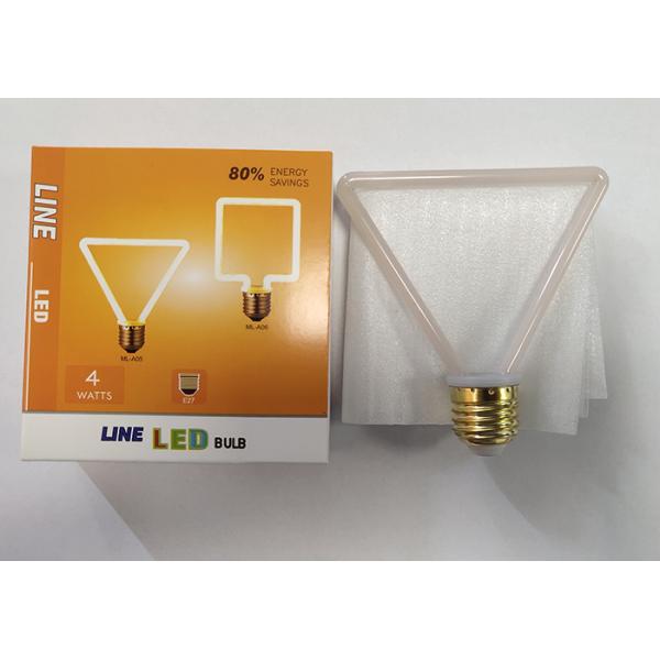 Современный простой шарик Сквре 4в нити Диммабле привел шарик Э27 Диммабле Эдисон