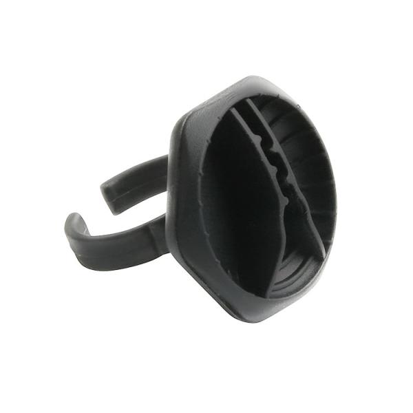 Micro Blade Pigment Cup Permanent Makeup Disposable Silicone Black Ring Cup