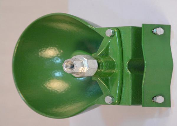 Green Cattle Water Feeder 2 Holes Design Wall Or Tubes Mounting