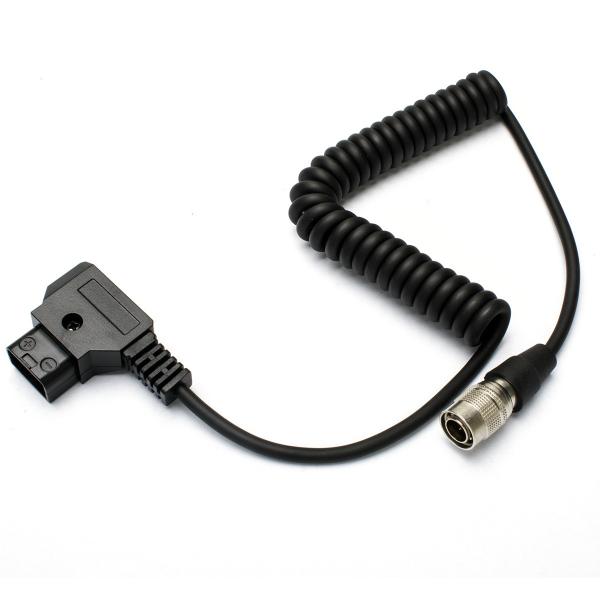 D-Tap To Hirose 4 Pin Male Plug Camera Power Cable For Sound Devices 688 633 Zoom F8