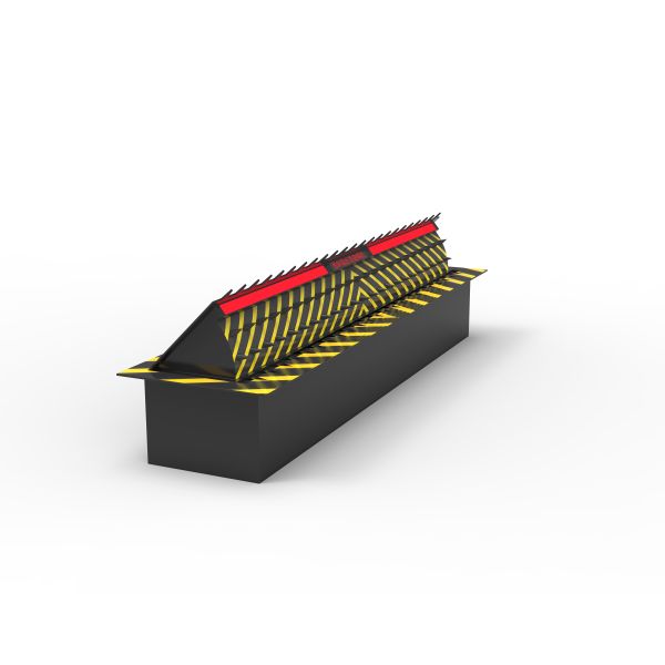 220-ton Capacity PLC Controlled IP68 Waterproof Road Blocker System for High-Security Vehicle Access Control