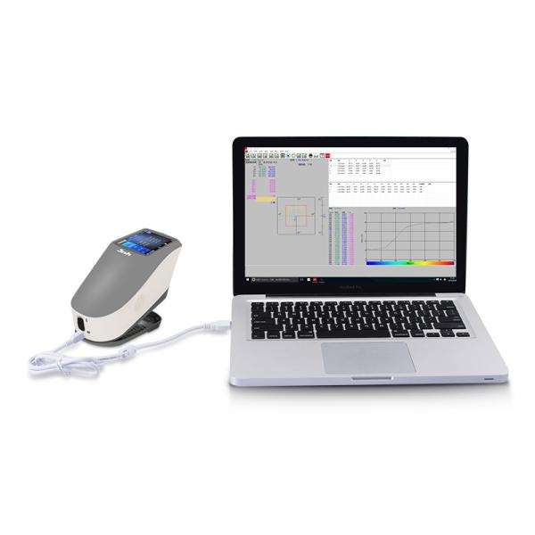 45/0 8mm Small Aperture Color Spectrophotometer Silk YS4510 PLUS For Paper Printing