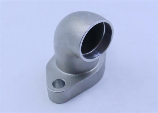 Silicon Sol Part Precision Investment Castings 6' Stainless Steel Flanged Elbow