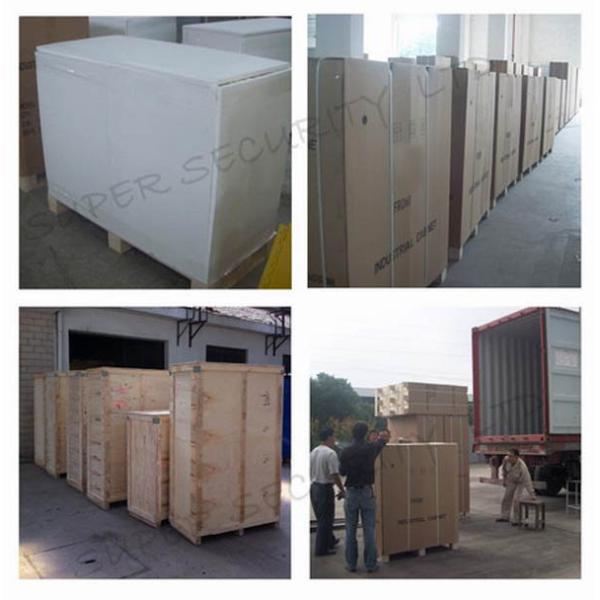 Double Door Hazmat Nitric Corrosive Storage Cabinet With 50mm