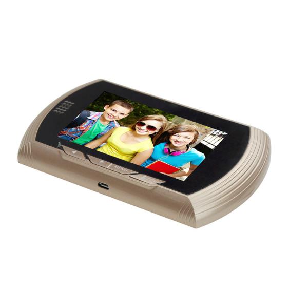 4.3 Digital Door Peephole Viewer Photo Video Camera Recorder Home Security Smart PIR Video Doorbell IR LED Night Vision