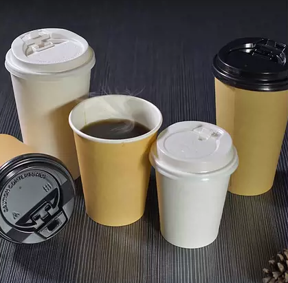 Ориентированная на заказчика пульпа сырья 100% Biodegradable Eco бумажного стаканчика логотипа