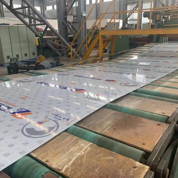 201 Stainless Steel Metal Sheet 2B NO.1 With Gold Mirror Black Hairline Burr Finishing