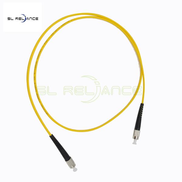 Cabo de remendo FRENTE E VERSO 3.0mmx2 da fibra ótica da manutenção programada G.652D do LC/UPC FC/UPC