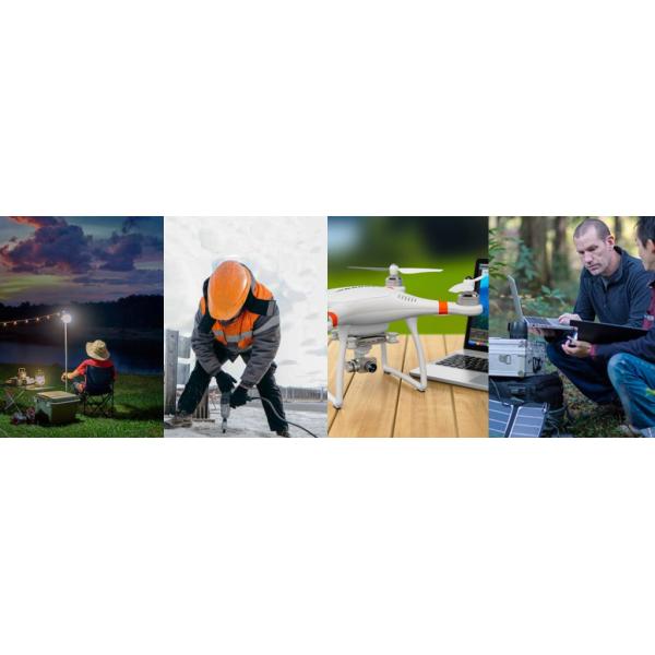 Многофункциональная портативная электростанция 1000 Вт Кампинг 3.7В 216000 мАч