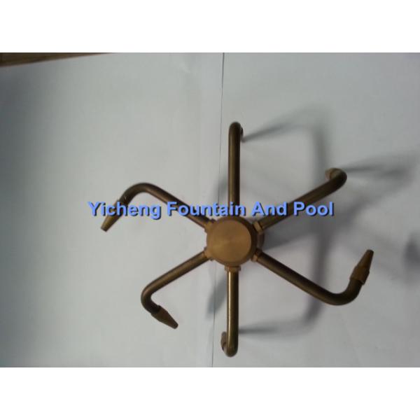 Pirouette Rotating Fountain Nozzle Heads , Garden Water Nozzle