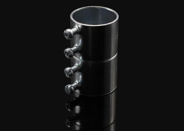 1/2 Electrical Pipe Fittings Galvanized Steel EMT Set Screw Coupling For Conduit