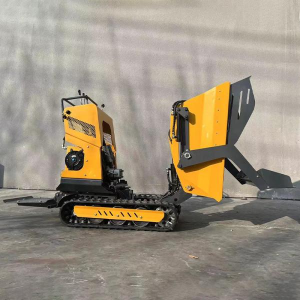 FREE SHIPPING!! Cheap Mini Dumper Gearbox  Tracked Dumper Power Wheel Barrow Mini Dumper