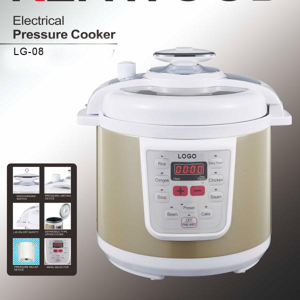 Safety Protection Automatic Pressure Cooker , High Power Pressure Cooker European Modern
