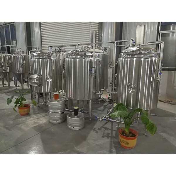 Sus 304 Commercial Beer Brewing Systems , 200l Small Home Brewing Equipment