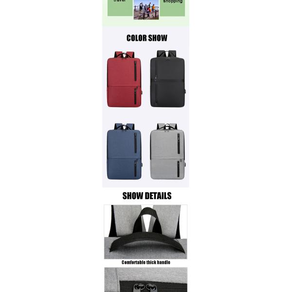 Leisure Unisex Sports Backpacks , Business Men's Computer Bag Customized Logo