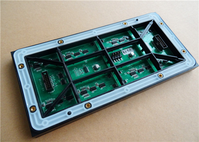 Наивысшая мощность P8 SMD 3535 вела модуль 32 * размер 16 яркость IP65 7500nit 256mm x 128mm