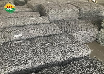 abertura de Mesh Strong Firm With Hexagonal do fio da caixa de 100x120MM Gabion