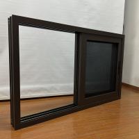 Fenêtre coulissante en aluminium personnalisée Double verre à température