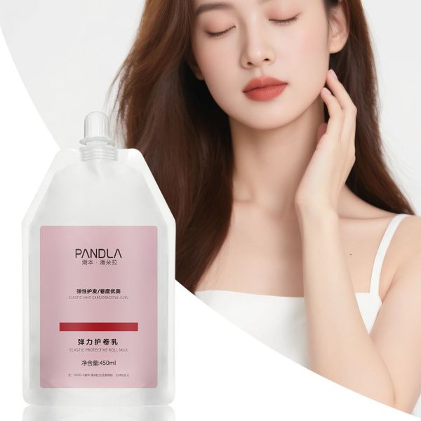 Crème Définissante Boucles Réparation Douce Cheveux Logo Personnalisé Légère