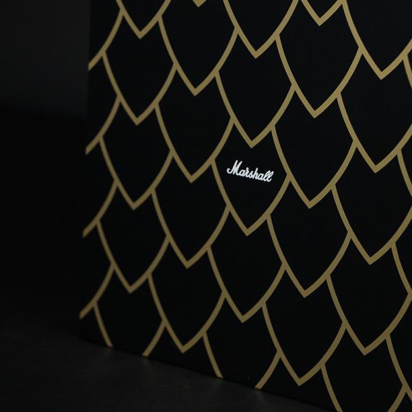 Marshall Hot Stamping Logo Gift Box Custom Rigid Magnetic Box Packaging
