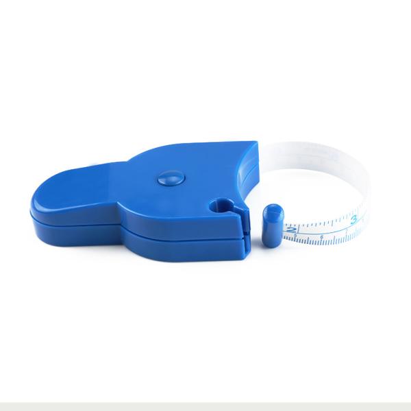 Wintape Retractable Body Tape Measure Soft Blue 60 Inches For Waist Hip Bust Arms