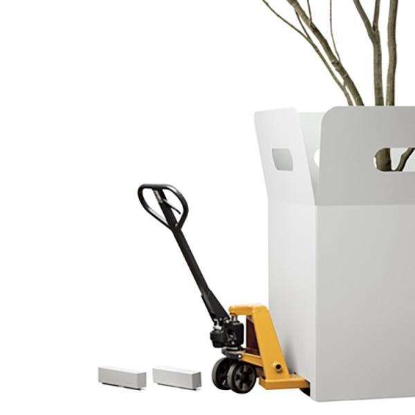 Thickness 1.5mm-6.0mm Large Tall Metal Flower Pots Tall Corten Steel Planter