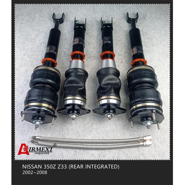 Для подвеса воздуха набора распорки воздуха Nissan 350z Z33 2002-2008/варочного мешка распарывает/амортизаторов удара воздуха регулируемых