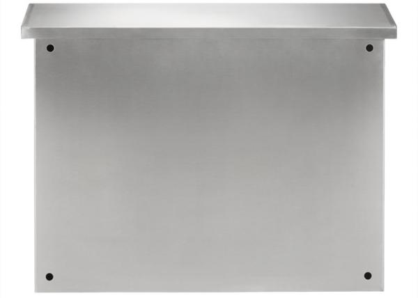 Electric Stainless Steel Electrical Enclosure Cabinet Ip54 Double Slope Mounting Plate