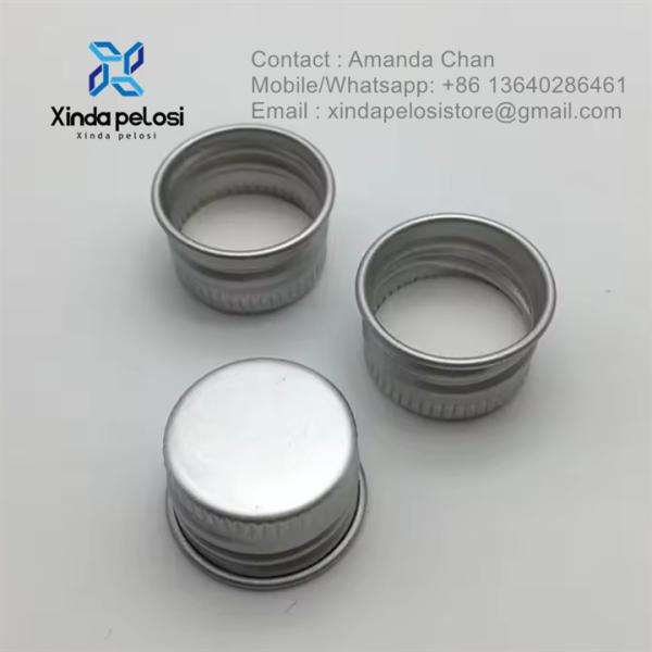 Comércio A Grosso Venda Quente Alimentos Grau de Alumínio Cosméticos Cobertura, Metal Alumínio parafusos Cap para venda