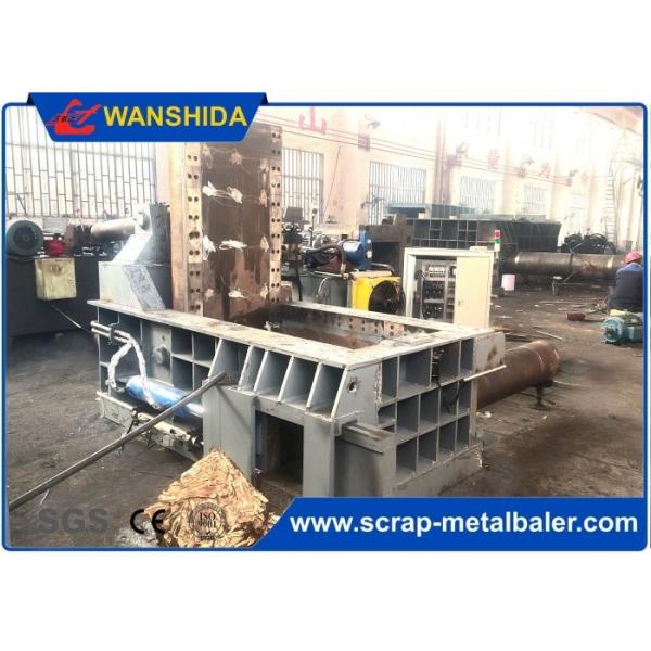 250ton Heavy-Duty Hydraulic Scrap Metal Baler with 90kW Motor and 2000x1750x900mm Press Room for Steel Factory