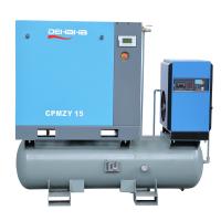 Compresor estacionario de velocidad variable y bajo ruido de 16 bar Compresores de aire de tornillo de 11 kw Compresor de aire de 15 hp a la venta