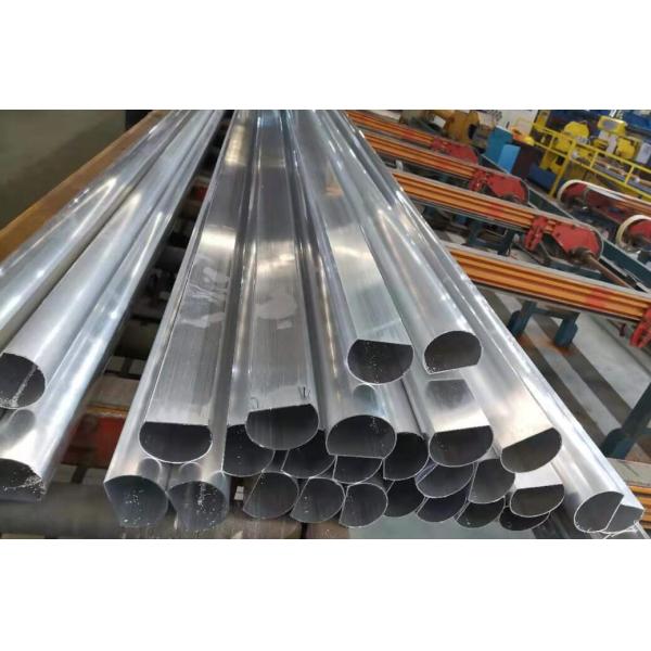 6063 Anti Peeling Powder Coated Aluminum Section Pretreated