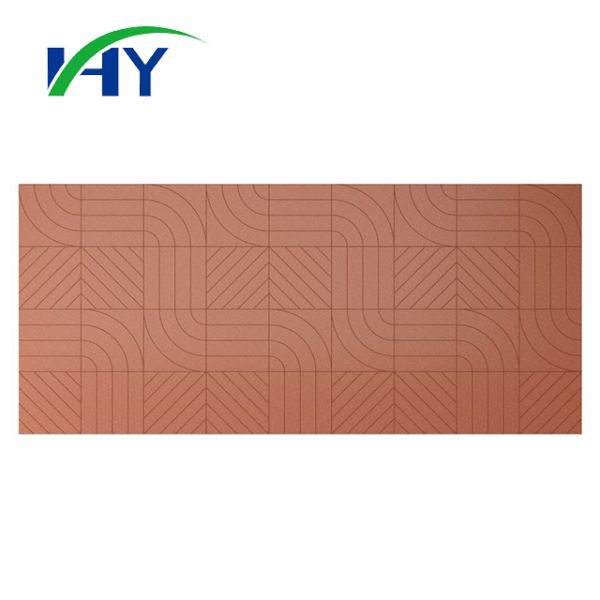 PET Acoustic Panels Custom Pattern For Library Reading Areas