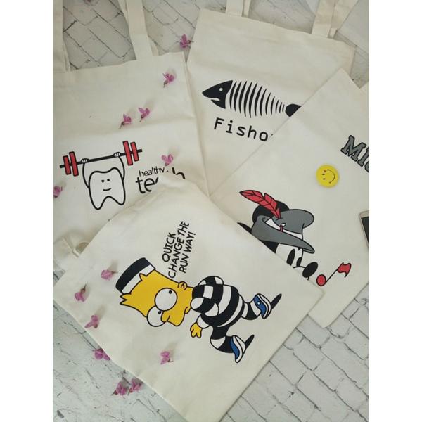 Factory price high quality  6oz 8oz 10oz 12oz   canvas shopping  bag  cotton  tote reusable handbag kids school bag