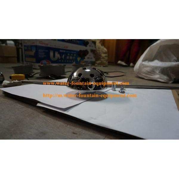 Copper / Brass Chromplated Water Fountain Nozzles Half Dandelion / Ball